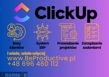 Wdrożenia ClickUp i cyfryzacja procesów w firmie