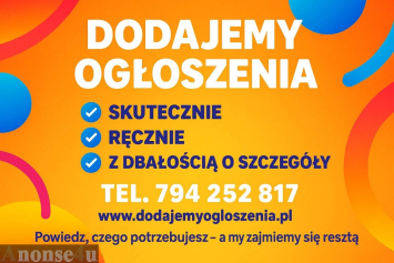 Nawet 800 portali - ręczne dodawanie ogłoszeń