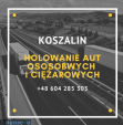 Całodobowa pomoc drogowa w Koszalinie i okolicach