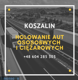 Całodobowa pomoc drogowa w Koszalinie i okolicach